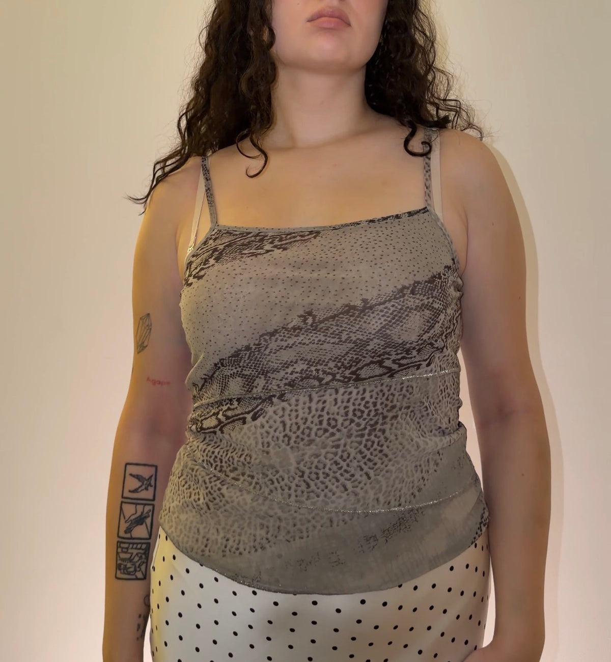 Grey Top - Size S/M