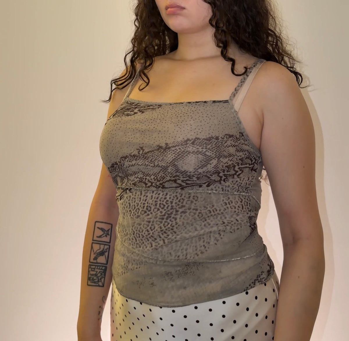 Grey Top - Size S/M