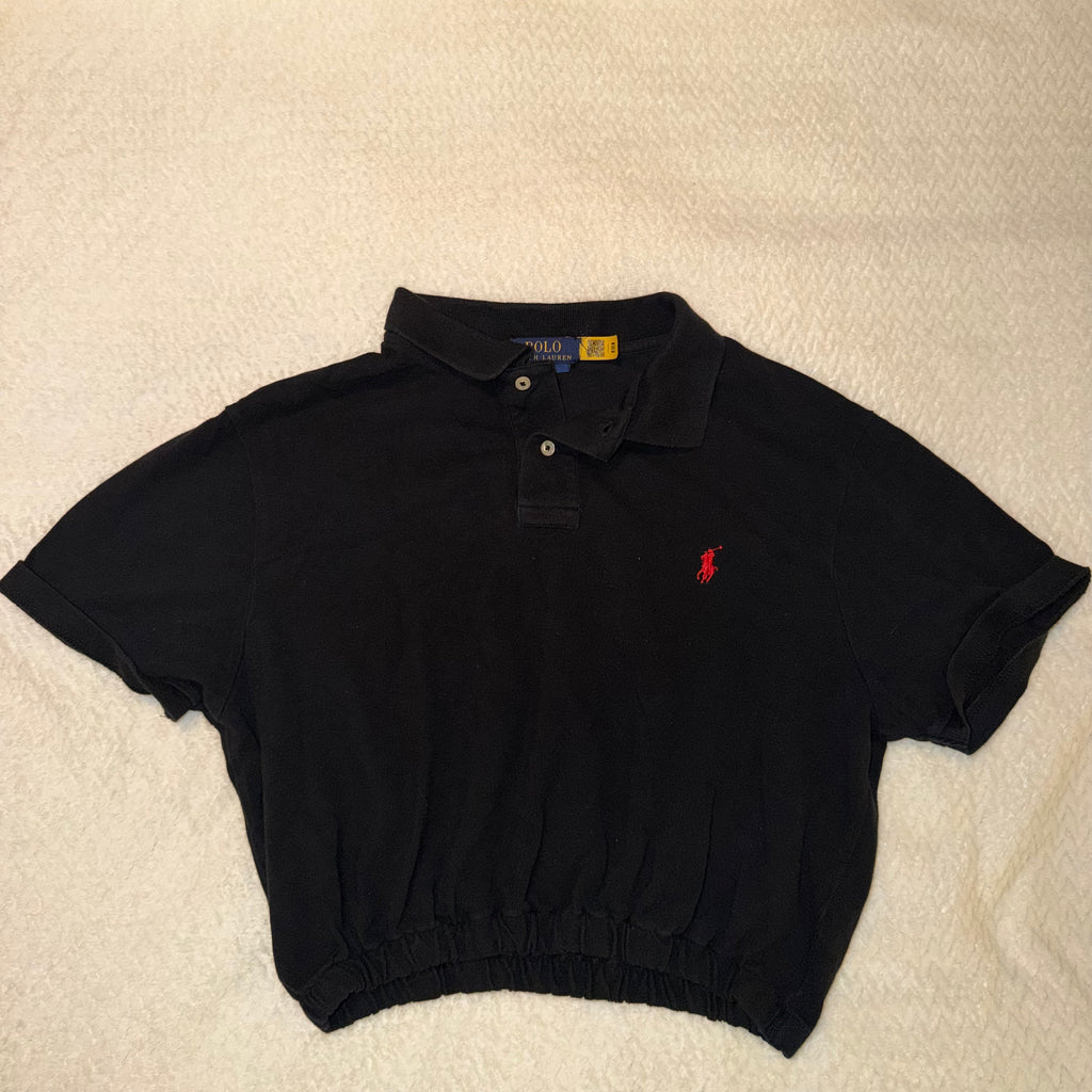 Ralph Lauren black polo - Size S