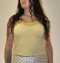Yellow Lace Top - Size M