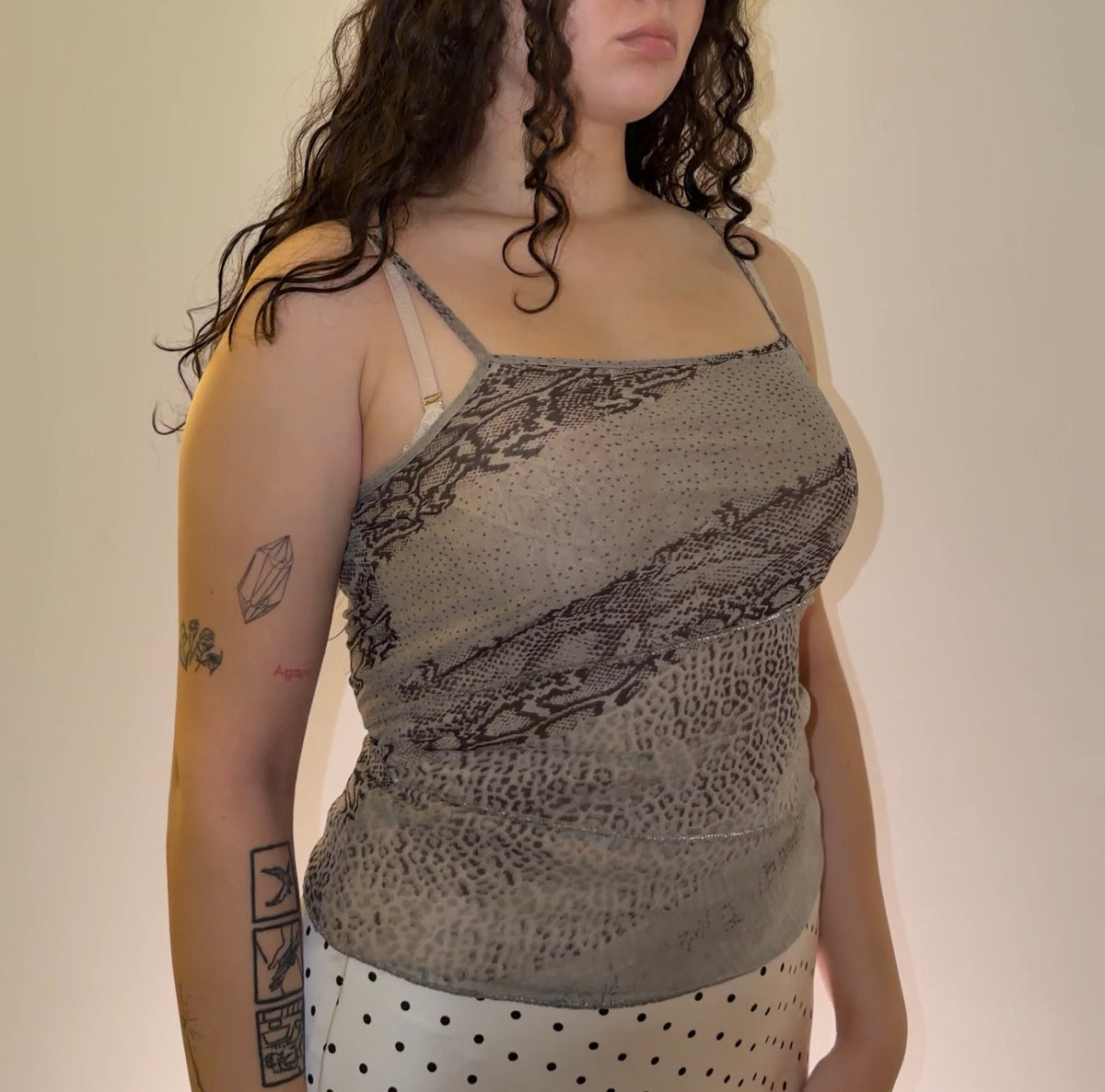 Grey Top - Size S/M