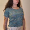 Short Sleeve blue t-shirt - Size S