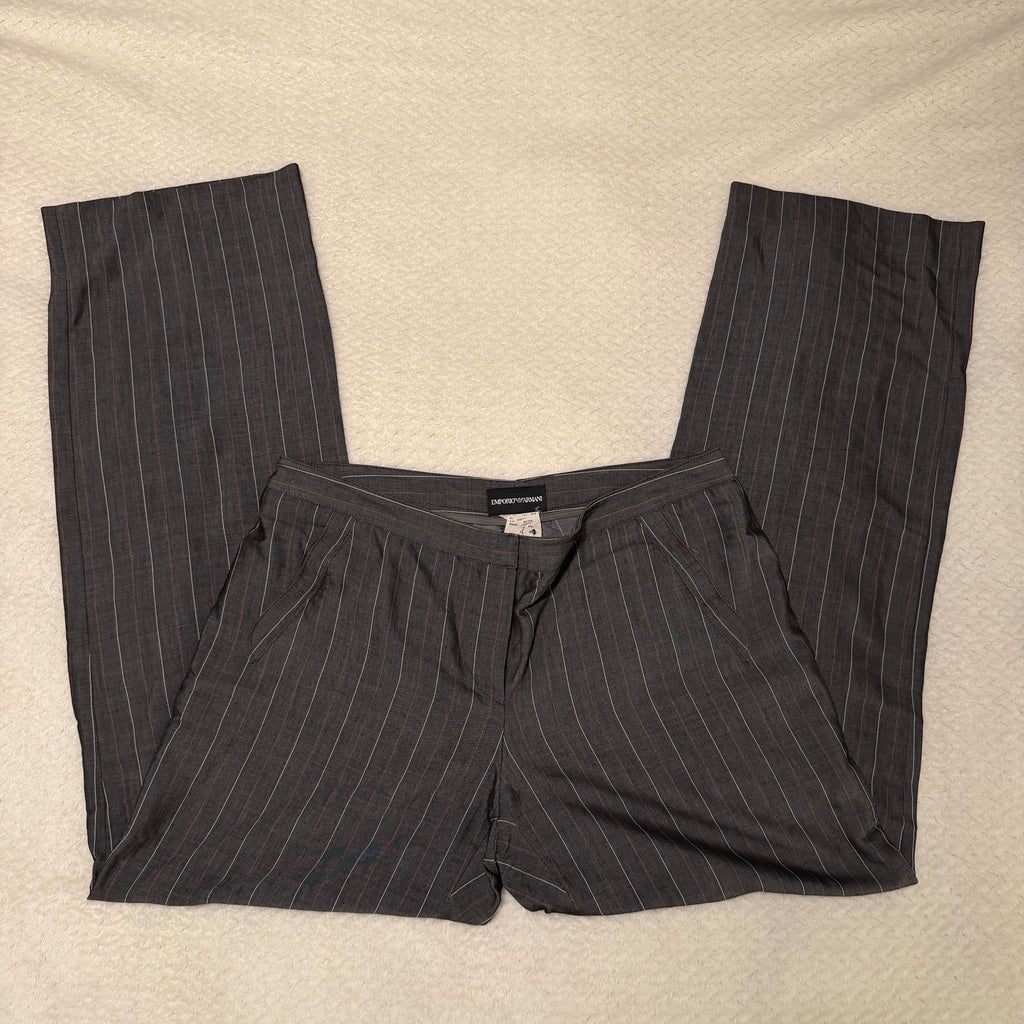 Emporio Armani Grey Trousers - Size S