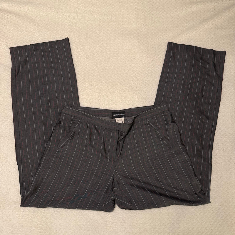 Emporio Armani Grey Trousers - Size S