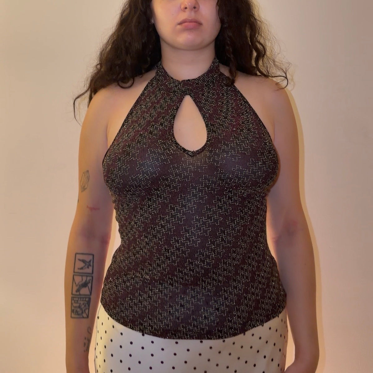 Brown Top - Size S