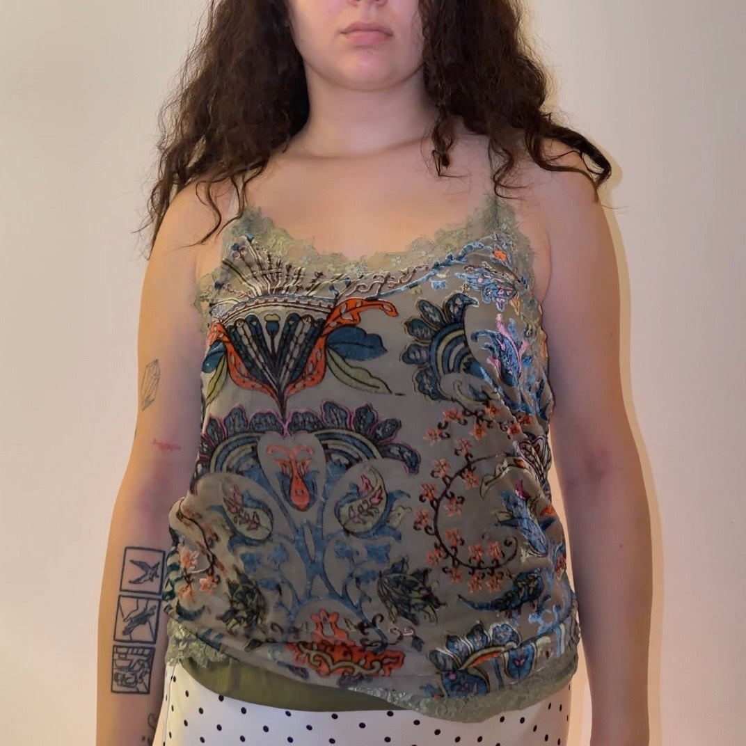 Floral Top - Size S