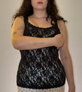 Black Lace Cami - Size M