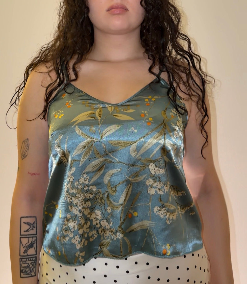 Japanese Blue Top - Size M