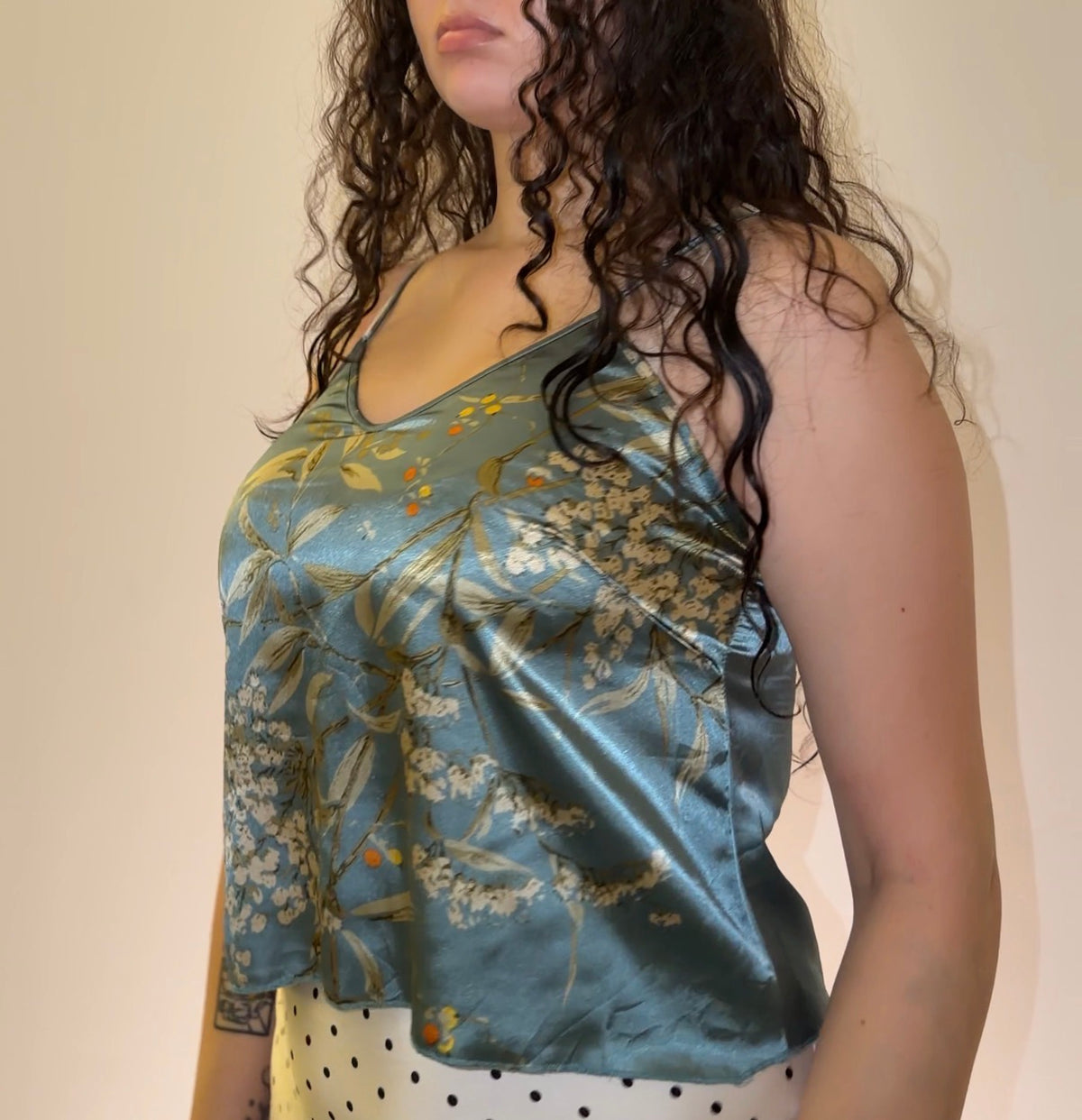 Japanese Blue Top - Size M
