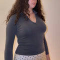 Grey Calvin Klein Sport Shirt - Size M