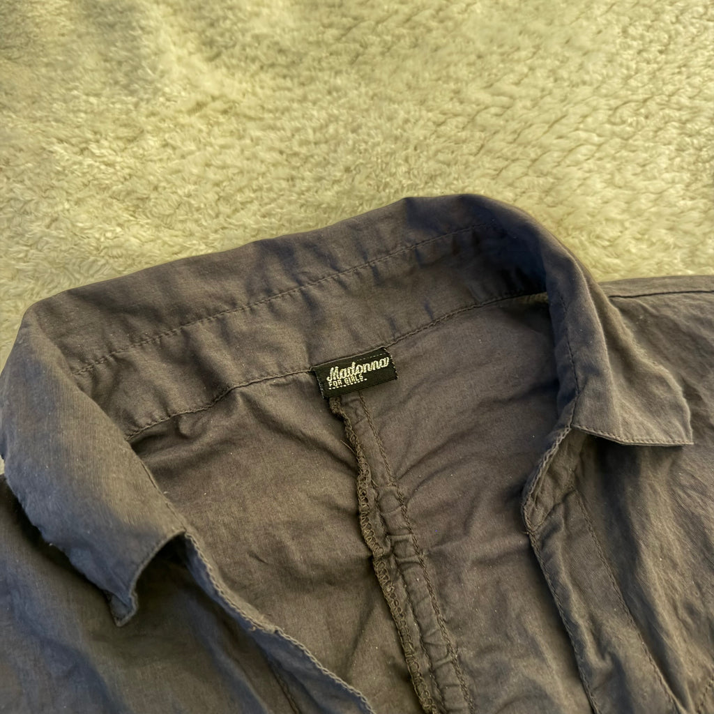 Grey Madonna Top - Size S