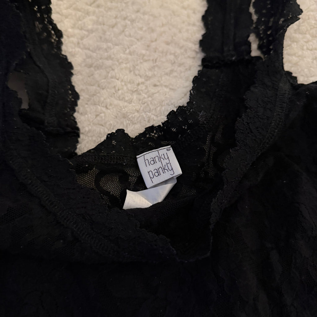 Black Lace Cami - Size M