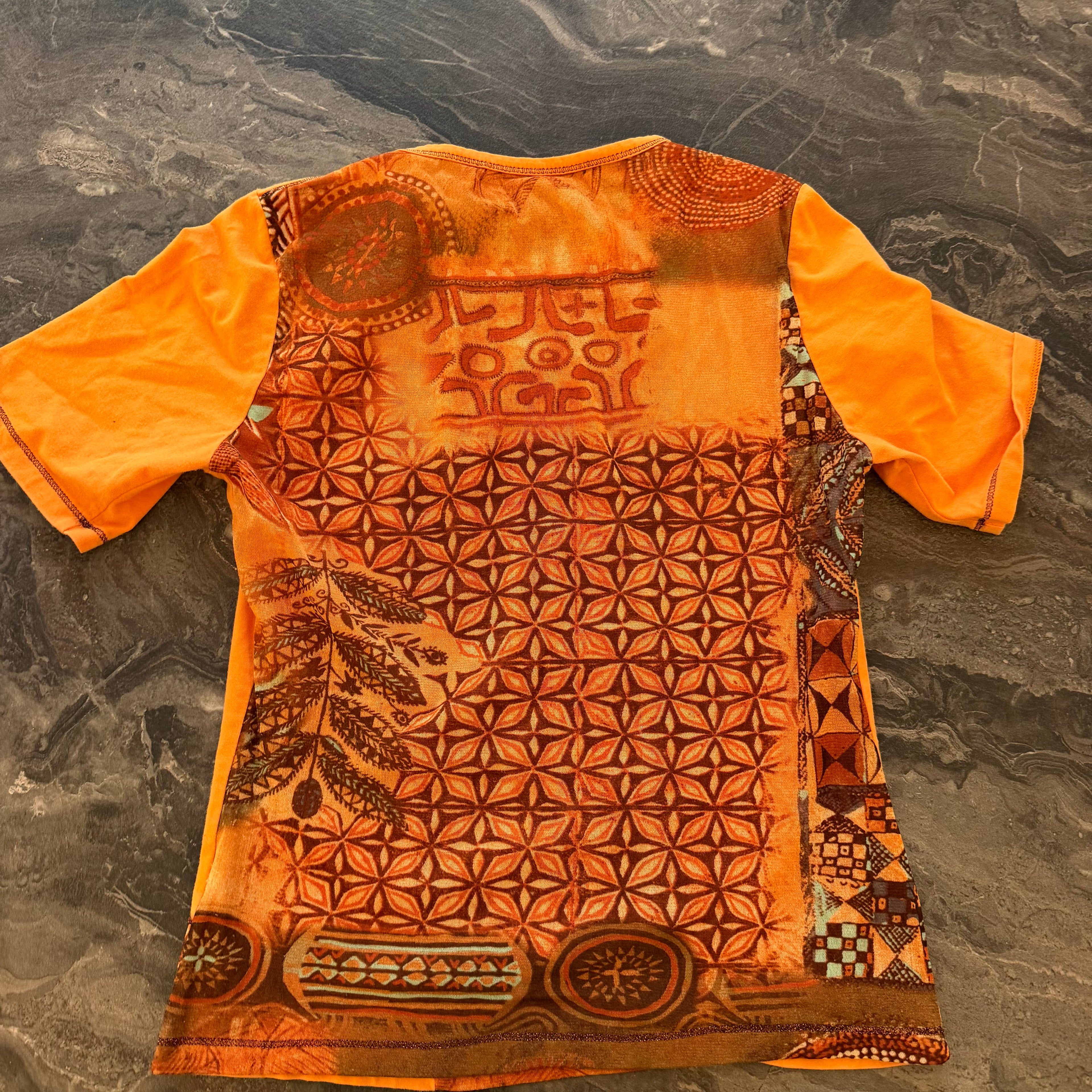 Orange T-shirt - Size M
