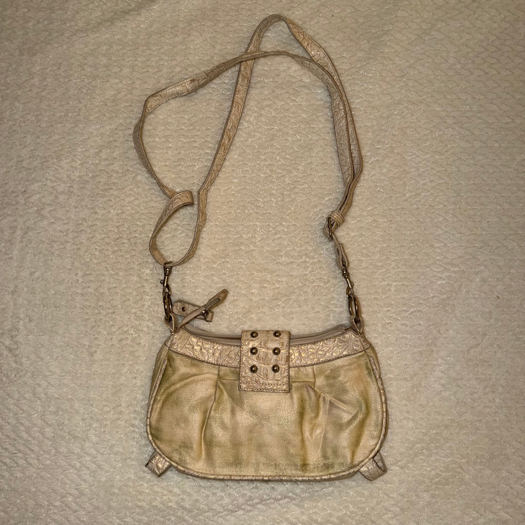 Beige bag with cross