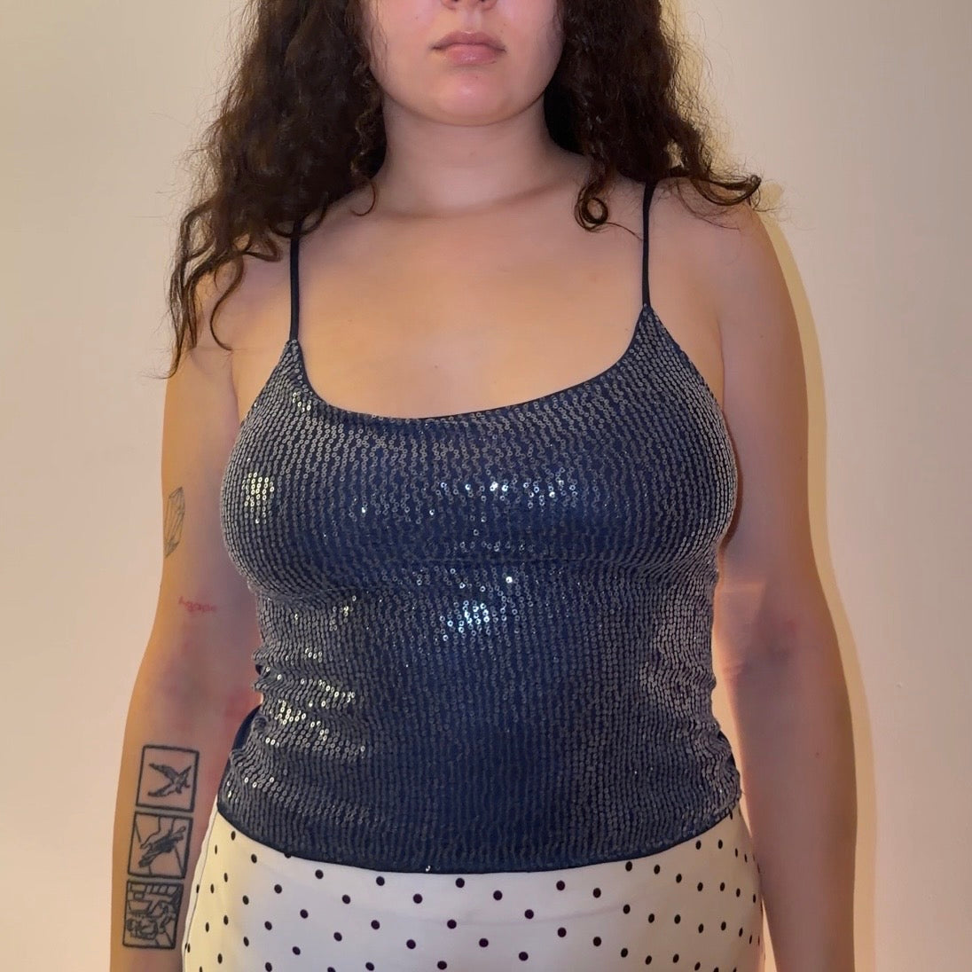 Navy Blue Top - Size M