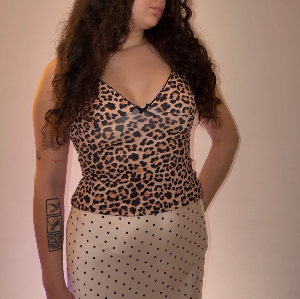 Leopard Top - Size S/M