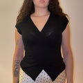 Black Concept Club V-top - Size S