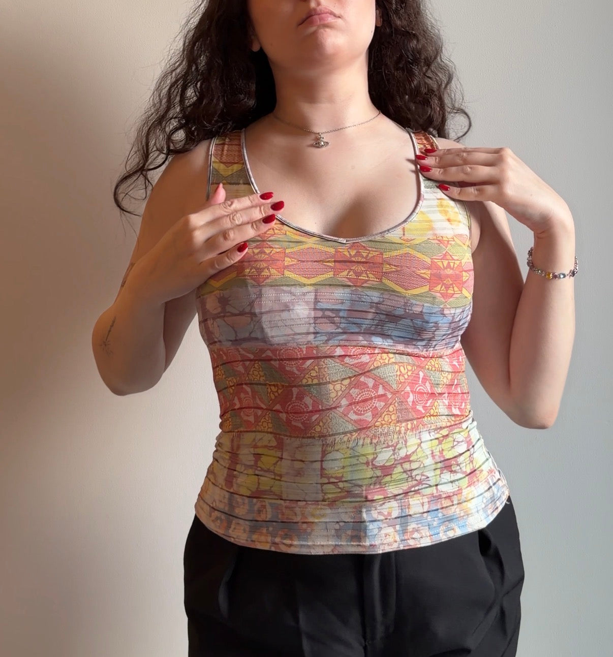 Silk top - Size S