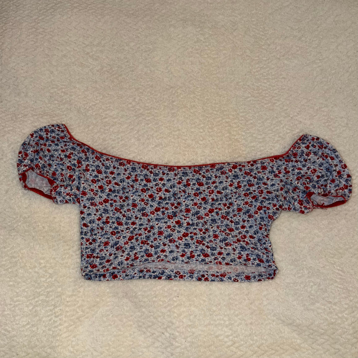 Blue and red Phard top - Size S