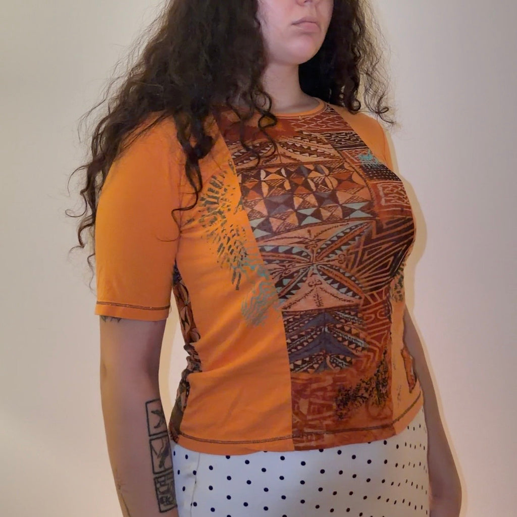Orange T-shirt - Size M