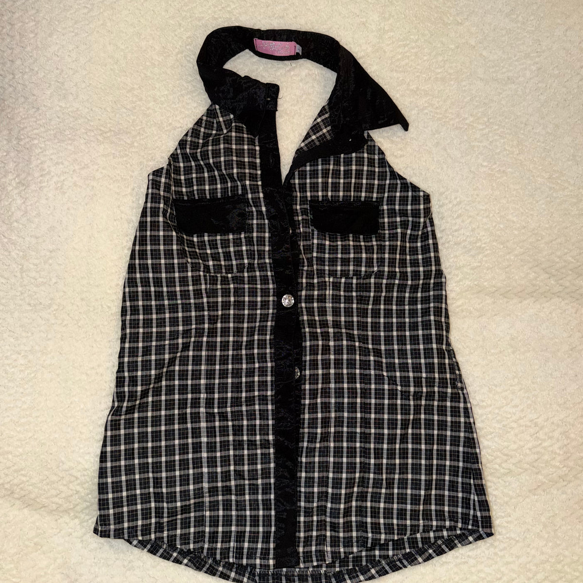 Black Juicy Top - Size S/M