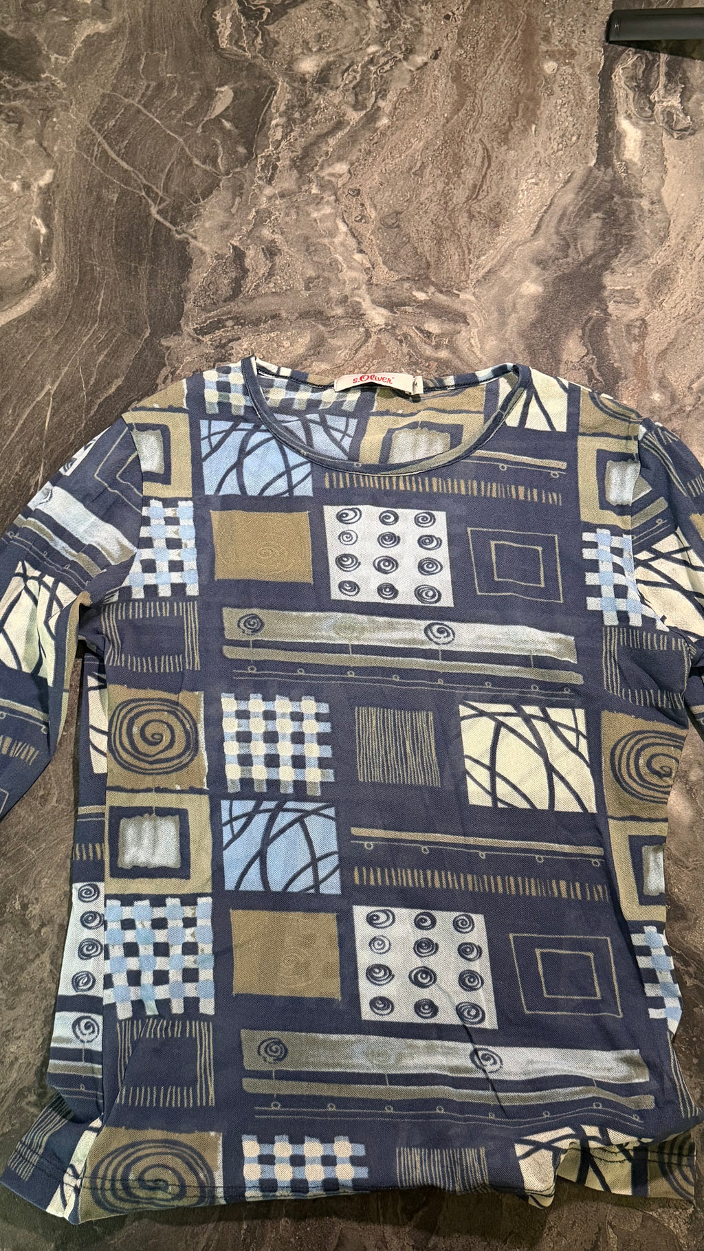 Geometrical Long Sleeve - Size S