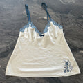 Pearl and Blue Top - Size S/M