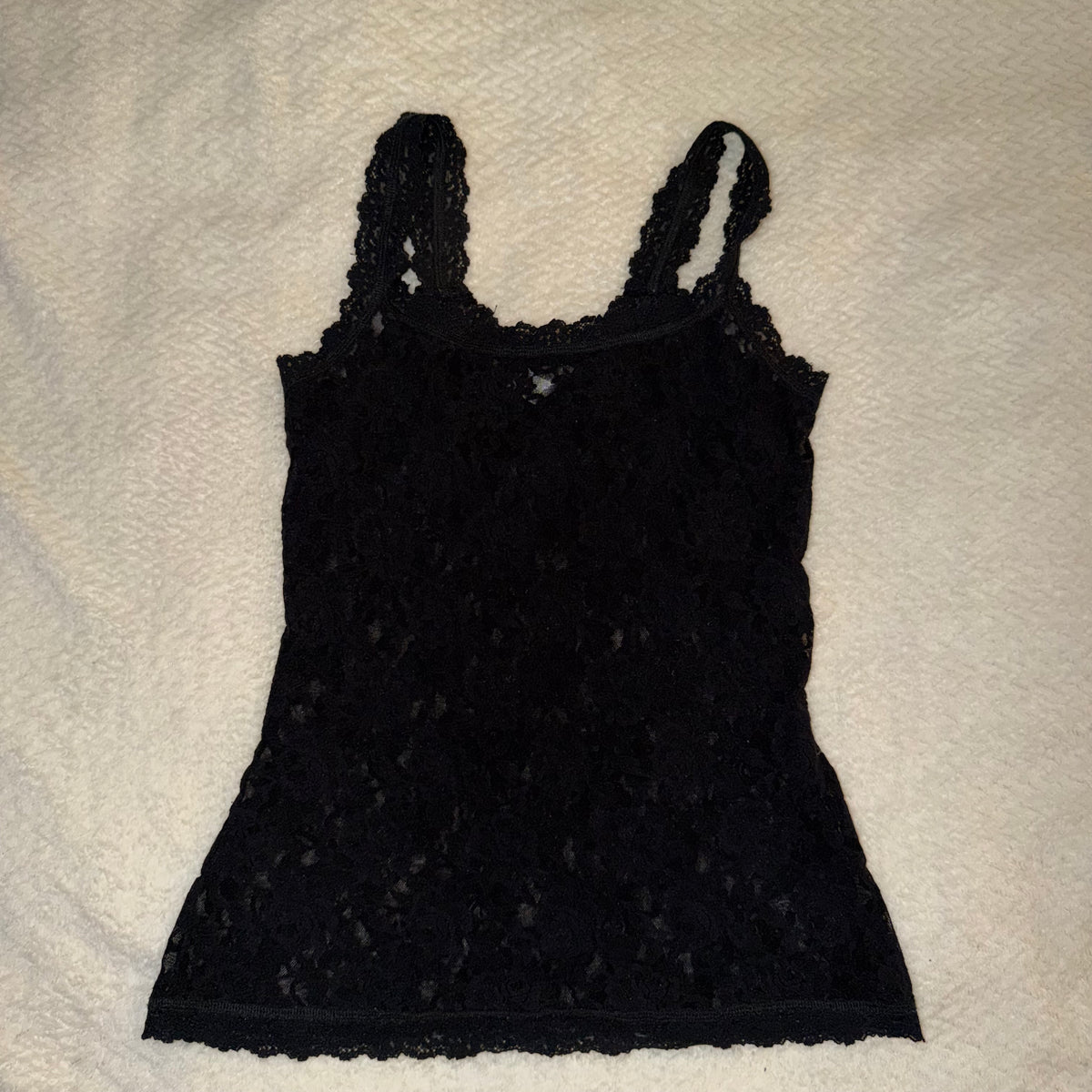 Black Lace Cami - Size M