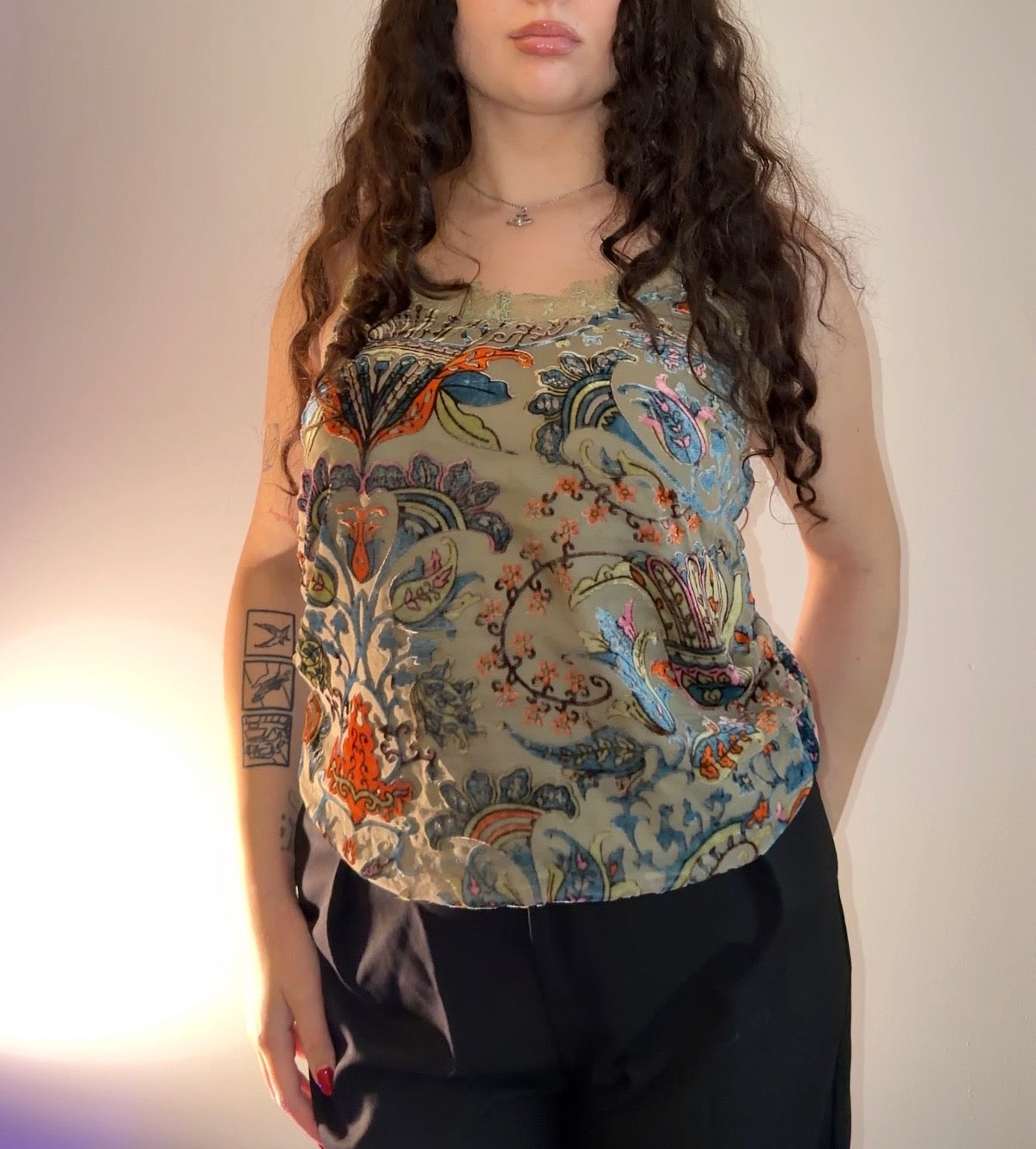 Floral Top - Size S