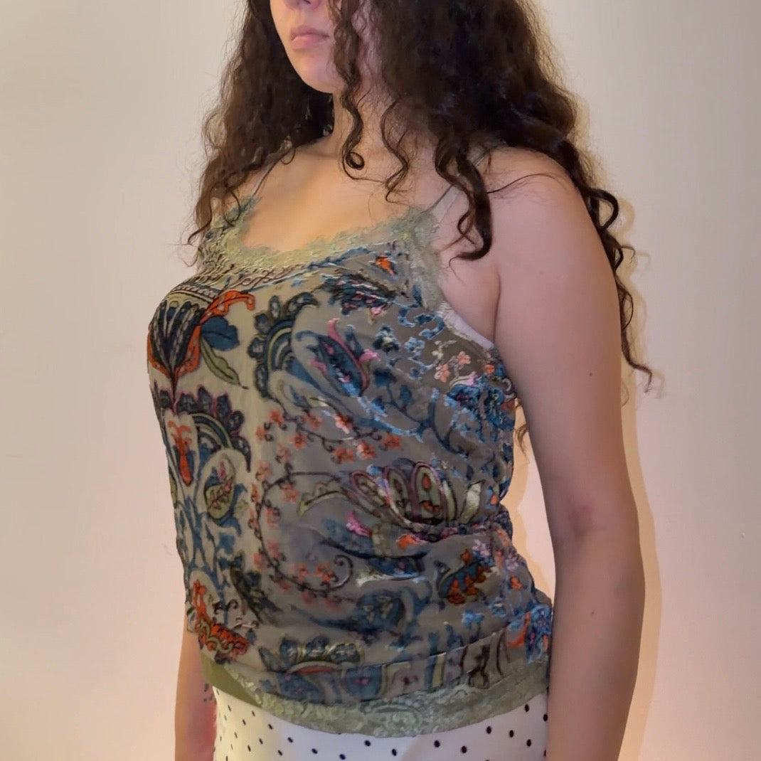 Floral Top - Size S