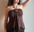 Brown Top - Size S