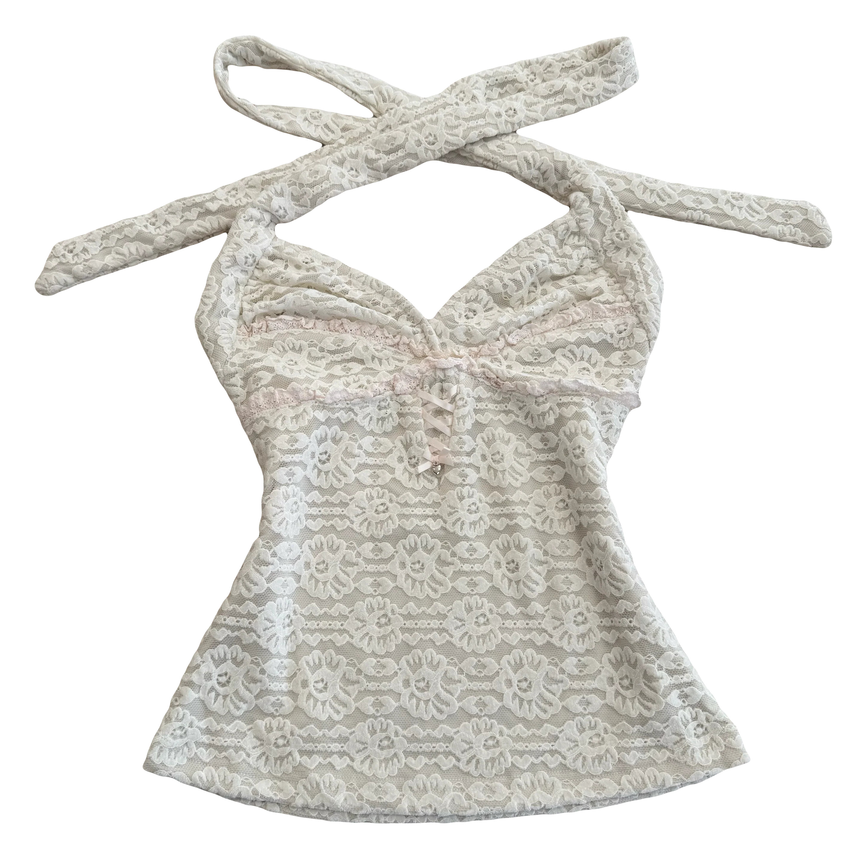 Ivory Blooms Top