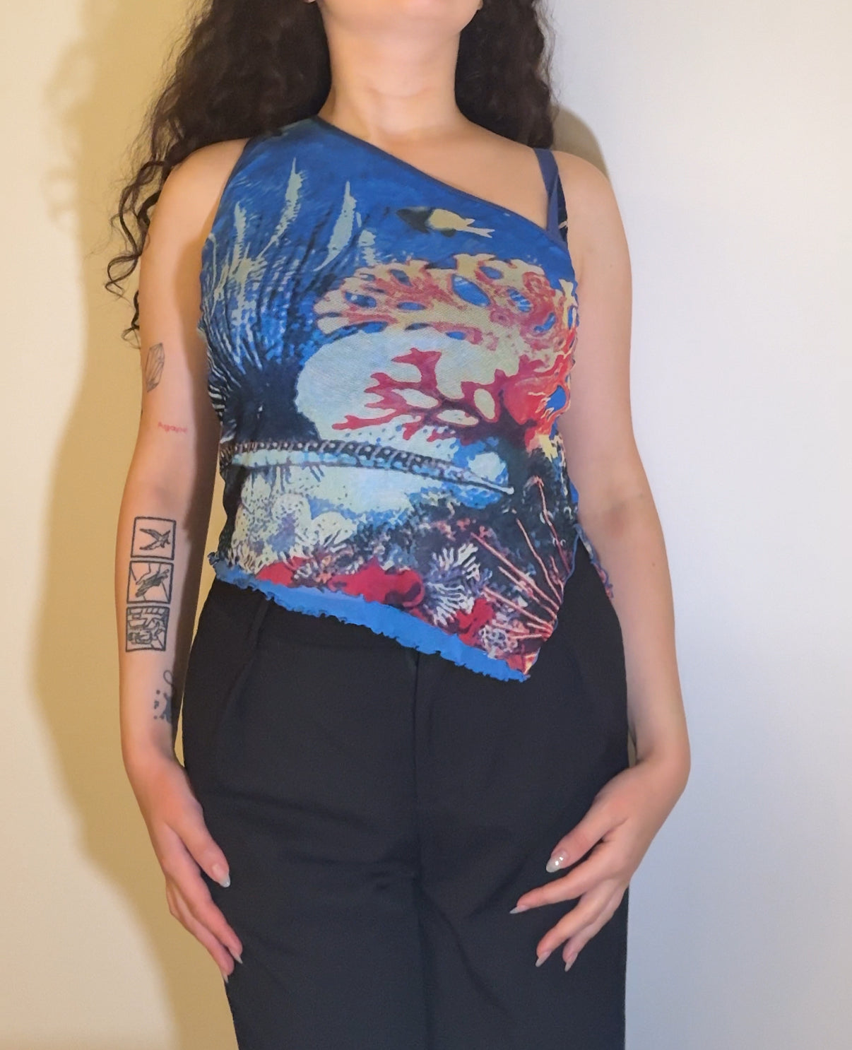 Blue sea top - Size S
