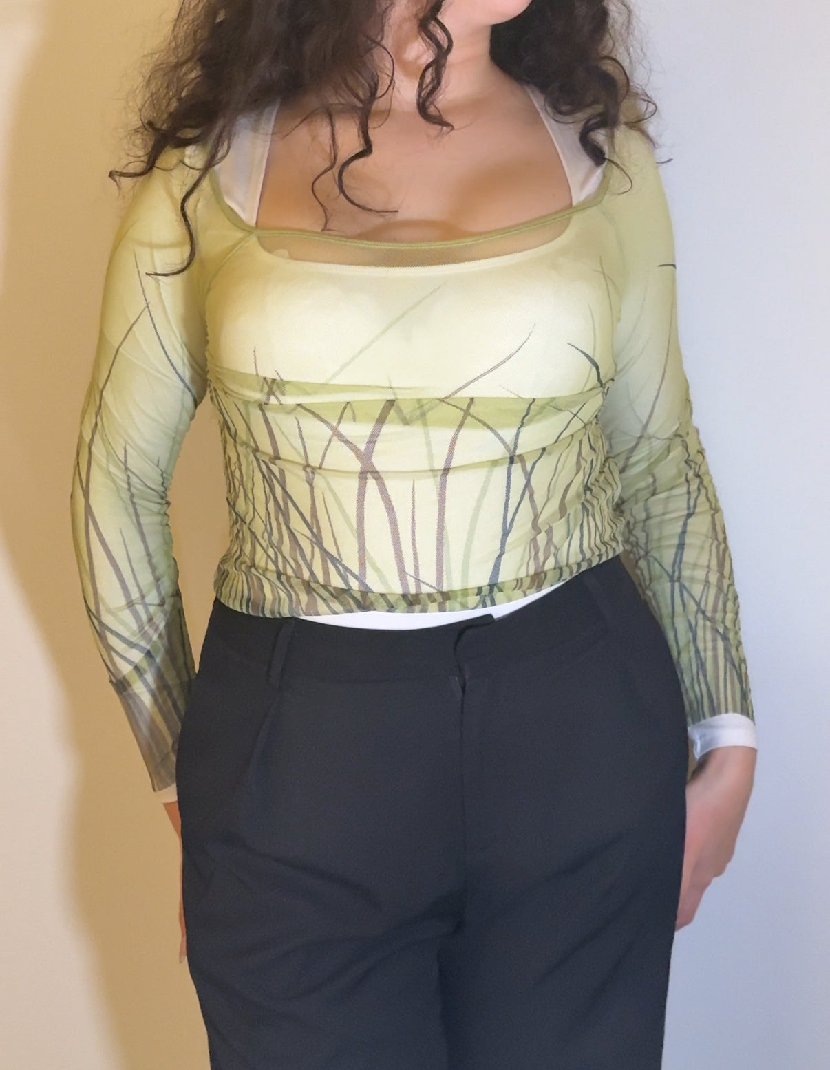 Transparent Long Sleeve - Size S