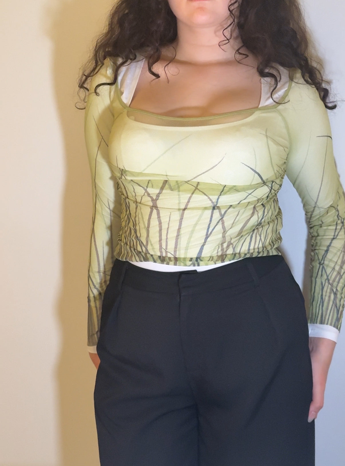 Transparent Long Sleeve - Size S