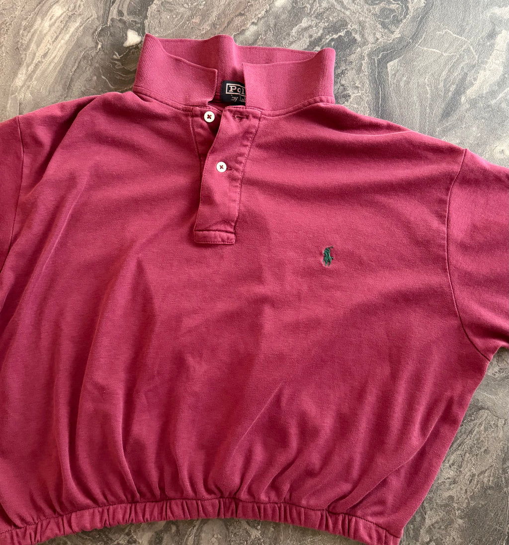 Ralph Lauren burgundy polo - Size XL