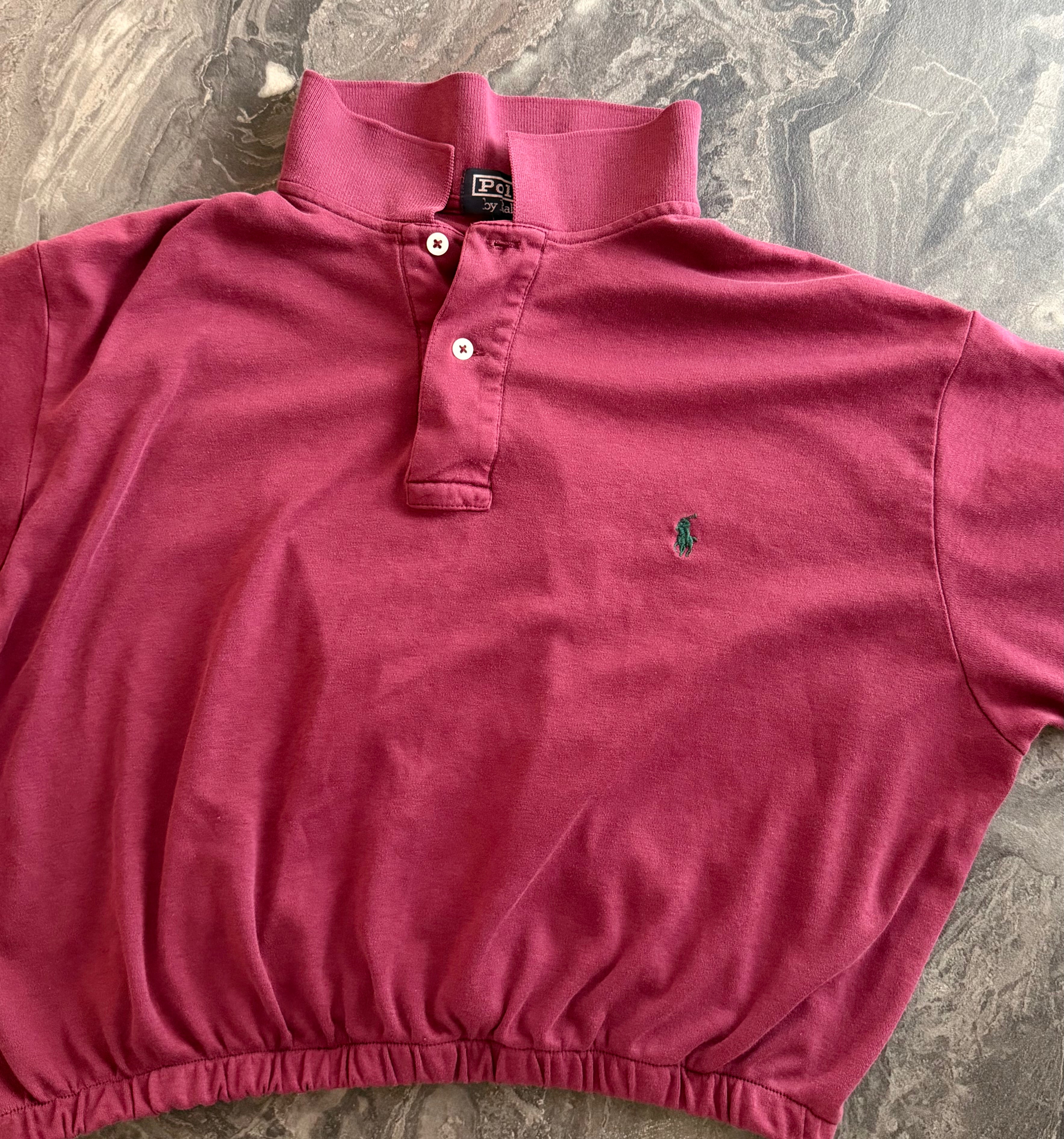 Ralph Lauren burgundy polo - Size XL
