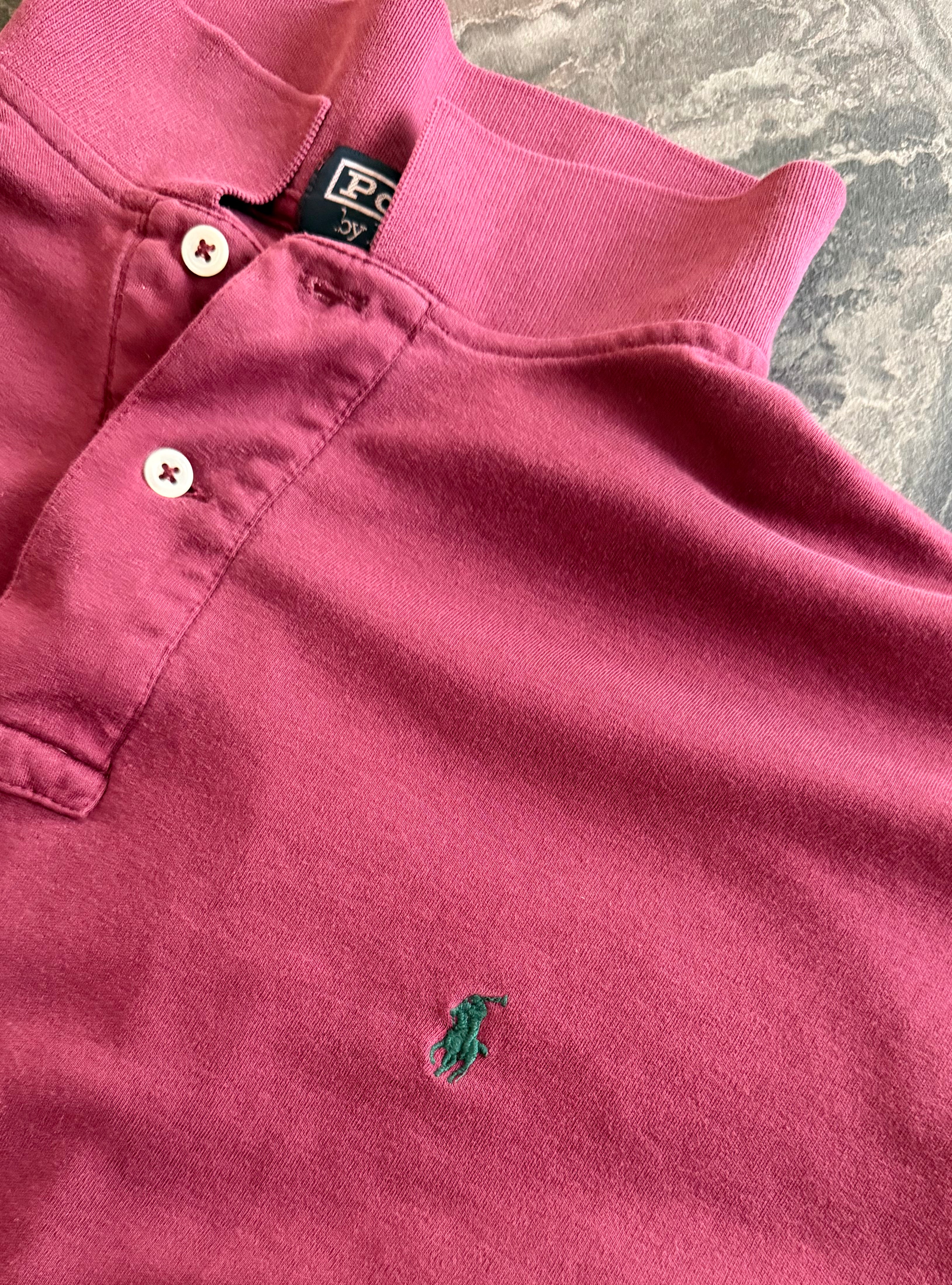 Ralph Lauren burgundy polo - Size XL