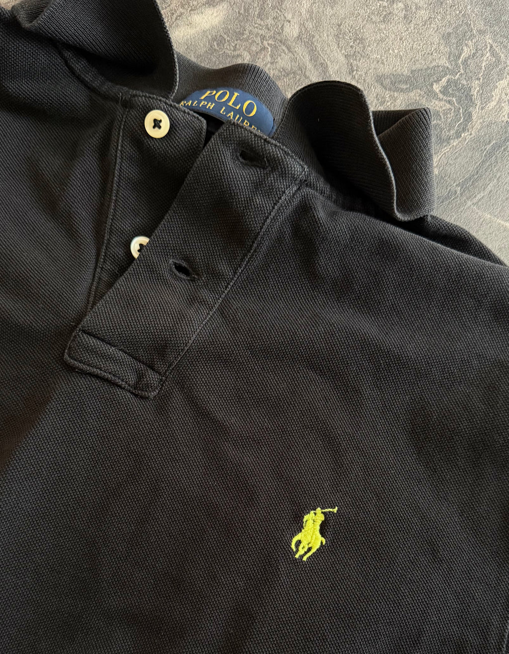 Ralph Lauren black polo - Size M