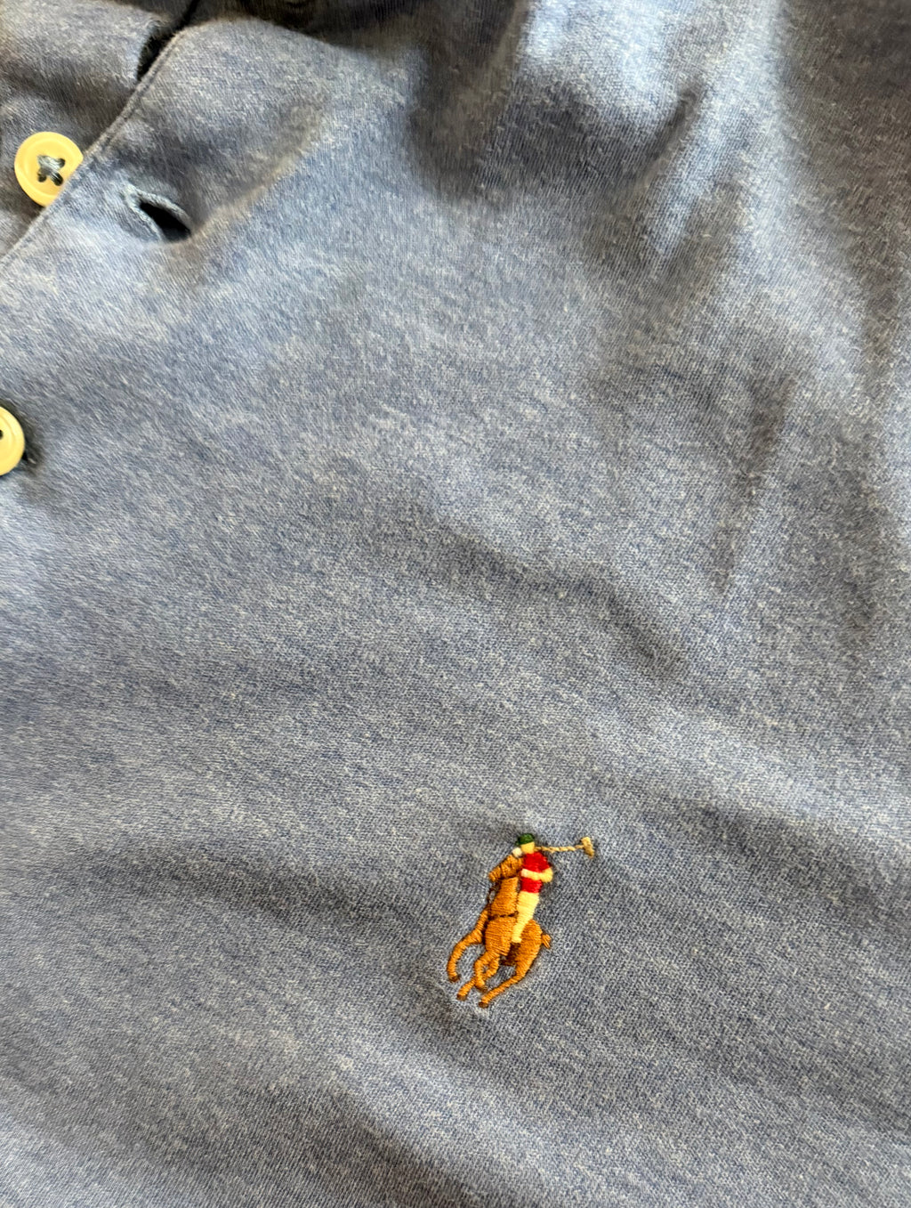 Ralph Lauren sky blue polo - Size S