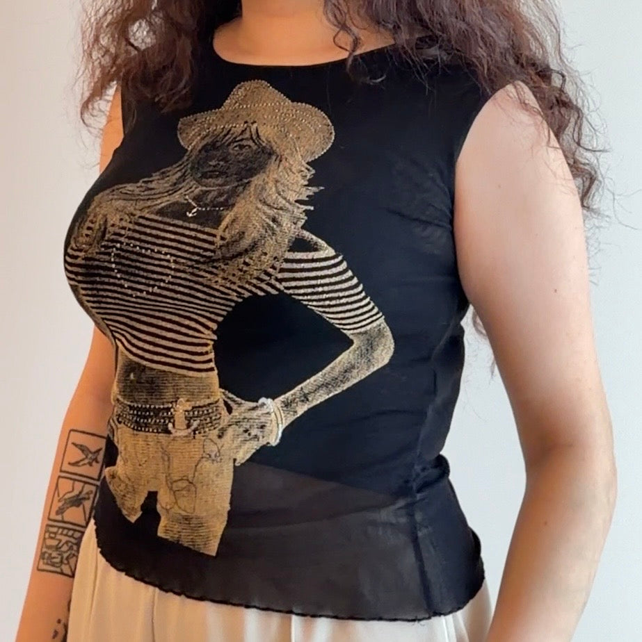 Short sleeve black t-shirt - Size XS