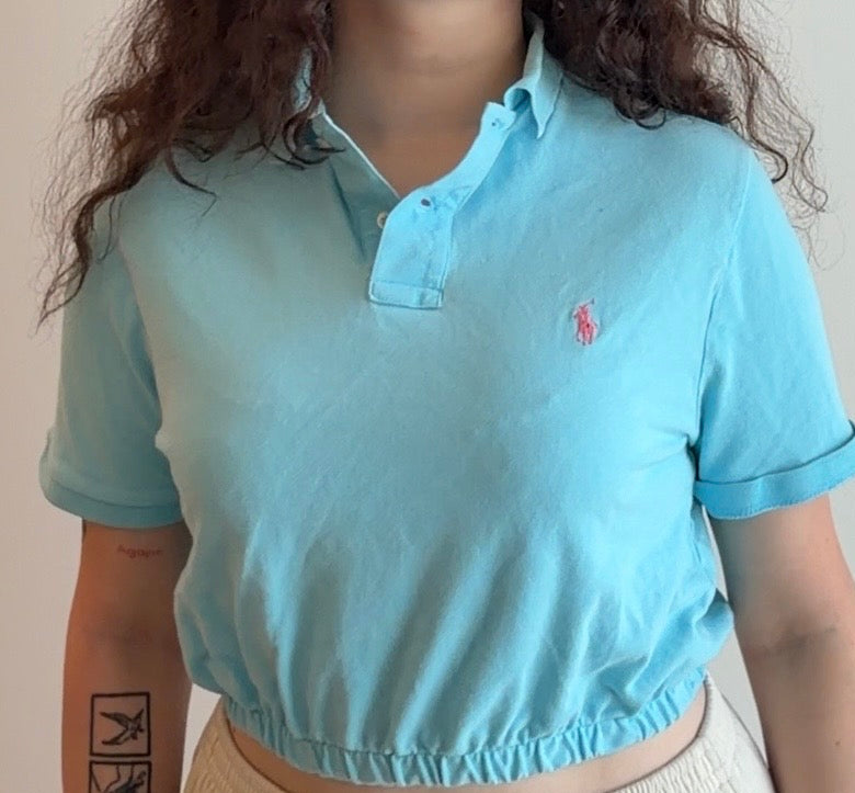 Ralph Lauren blue polo - Size M